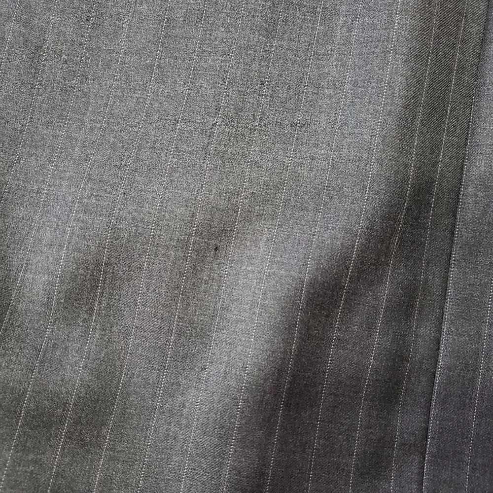 Lauren Ralph Lauren Gray Pinstriped Suit Jacket Sz 46R